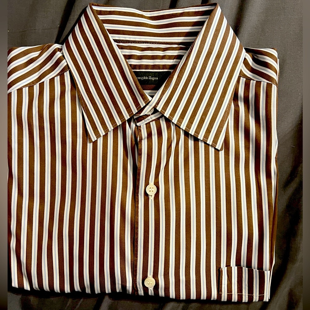Zegna men’s shirt- New w.o. tag